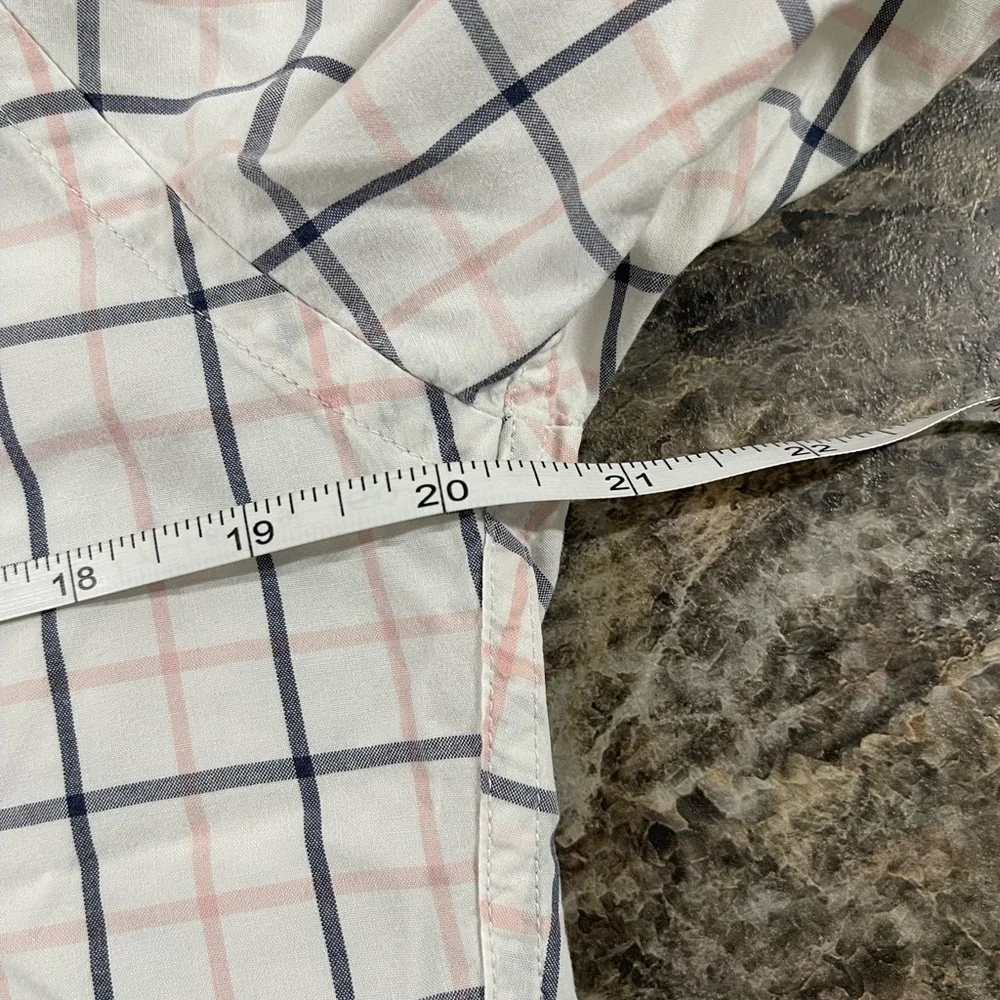 J.Crew Men's Slim Fit Plaid Button-Up Shirt Multicolor Size M. (sku#272)